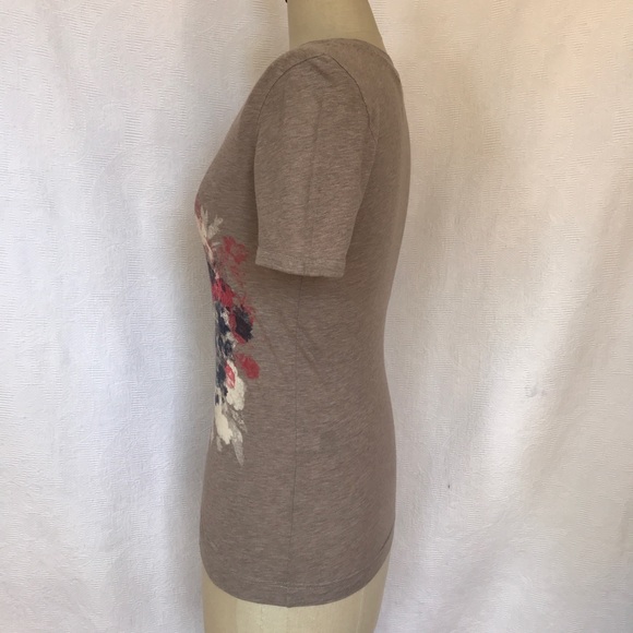 Marc by Marc Jacobs Sm flower mocha scoopneck tsh - Picture 3 of 6